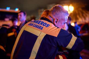 Emotivo adiós al bombero José Francisco Sánchez Cazón/TA.